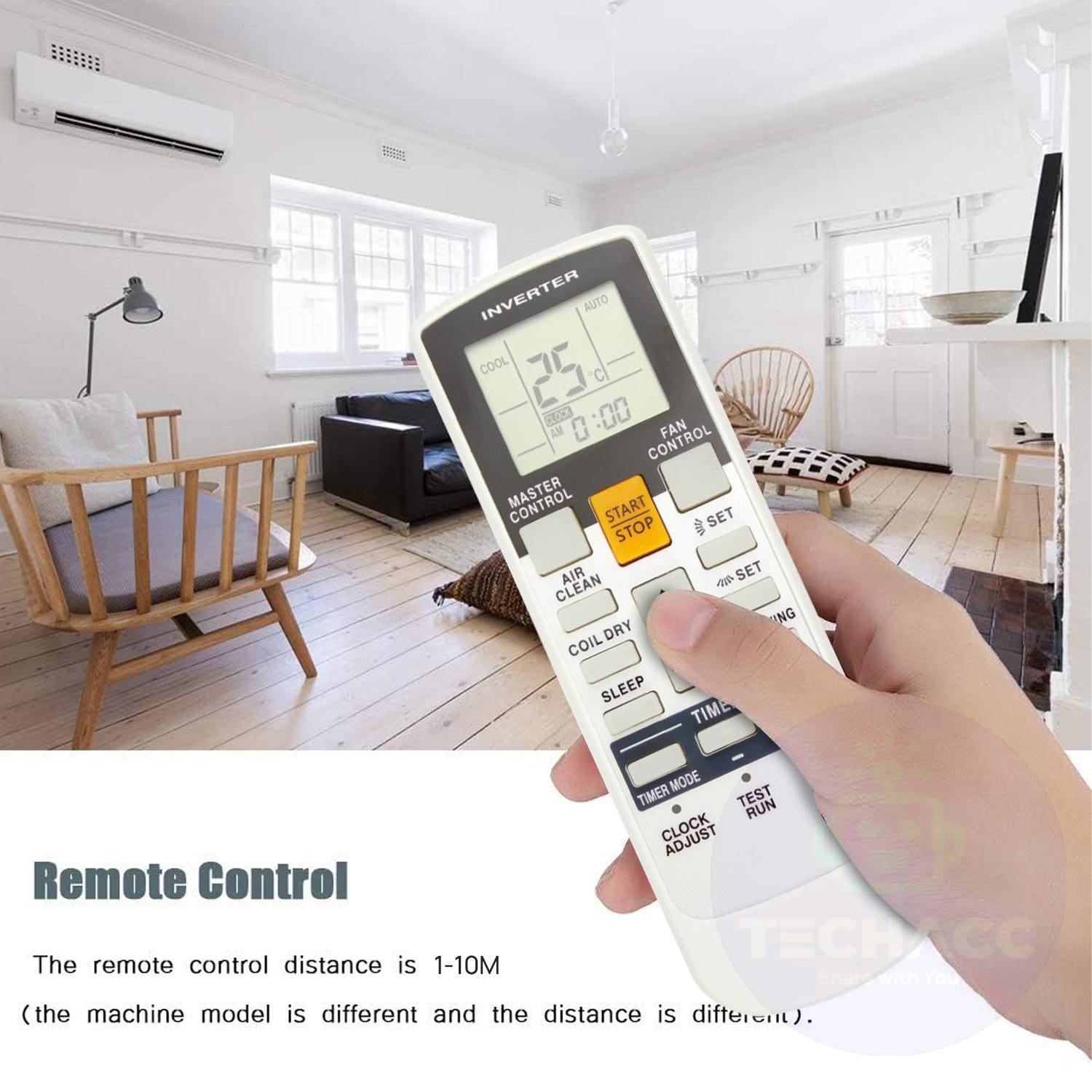For Fujitsu Air Conditioner Remote Control AR-RY3 AR-RY4 AR-RY5 AR-RY12 AR-RY14
