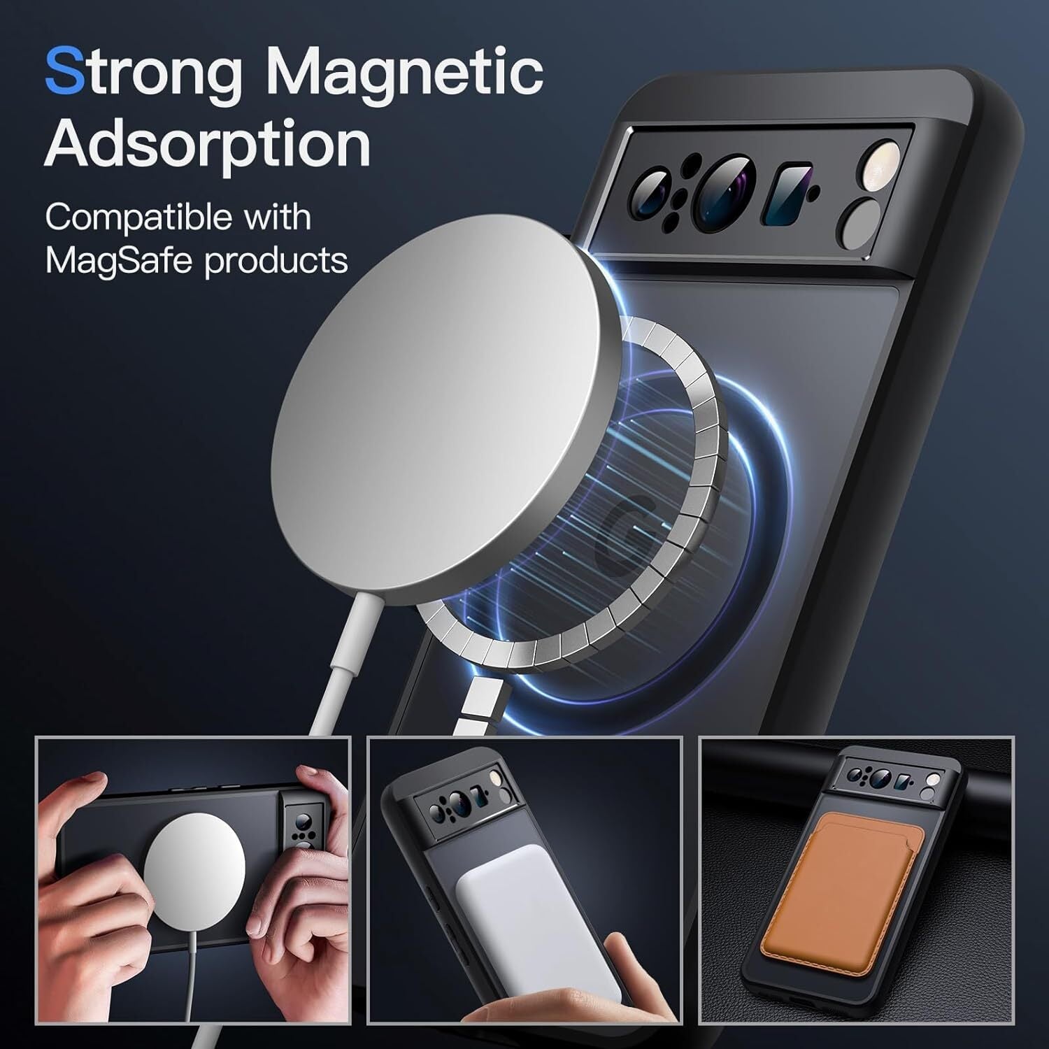 For Google Pixel 10 /10 Pro/10 Pro XL Case Magsafe Magnetic Shockproof Matte Cover