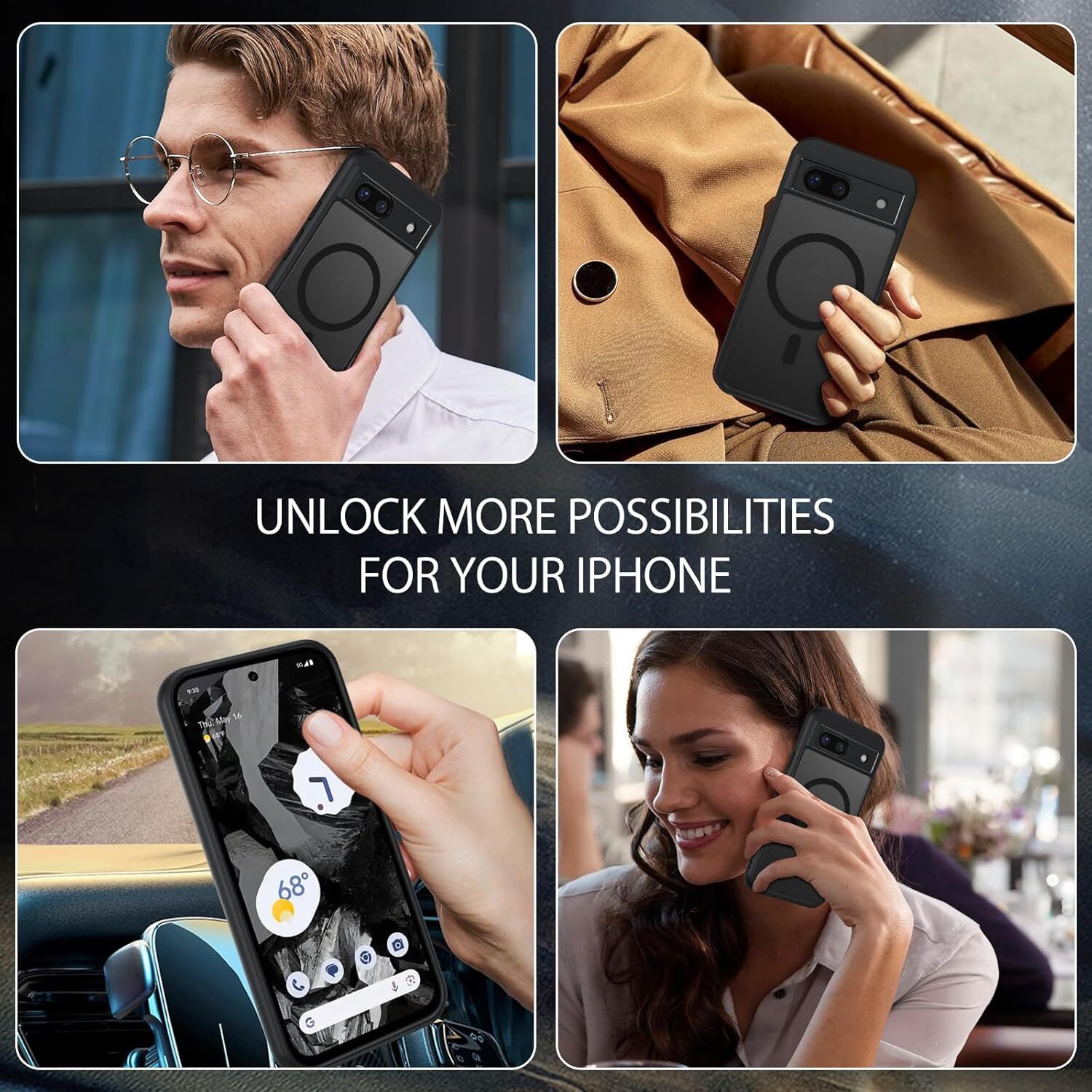 For Google Pixel 10 /10 Pro/10 Pro XL Case Magsafe Magnetic Shockproof Matte Cover