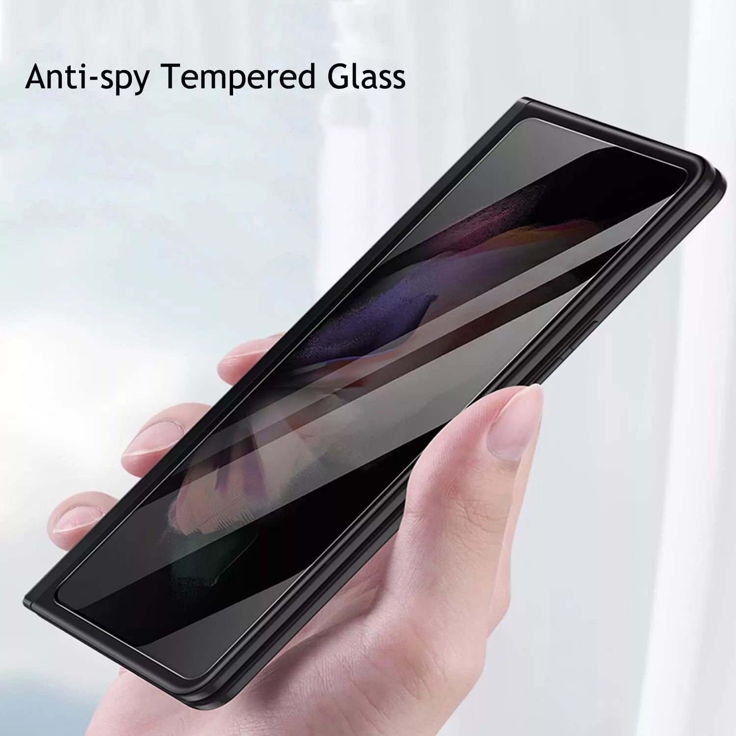 For Galaxy Z Fold Flip 6 5G Anti Spy Tempered Glass Privacy Screen Protector