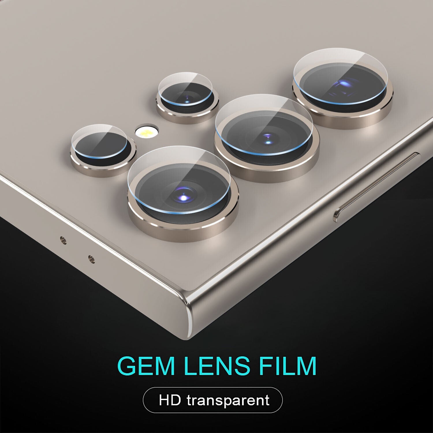 For Samsung S24 Ultra Plus Camera Tempered Glass Protector