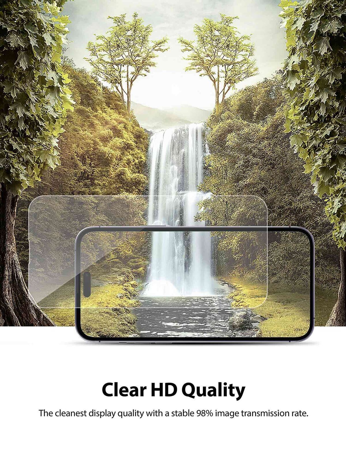 MAXSHIELD For iPhone 17 Pro Max Air Full Clear Tempered Glass Screen Protector