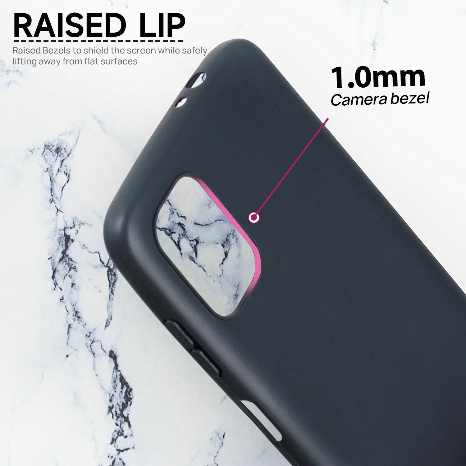 For Nokia C22 C12 Clear Case Shockproof Slim Matte Cover