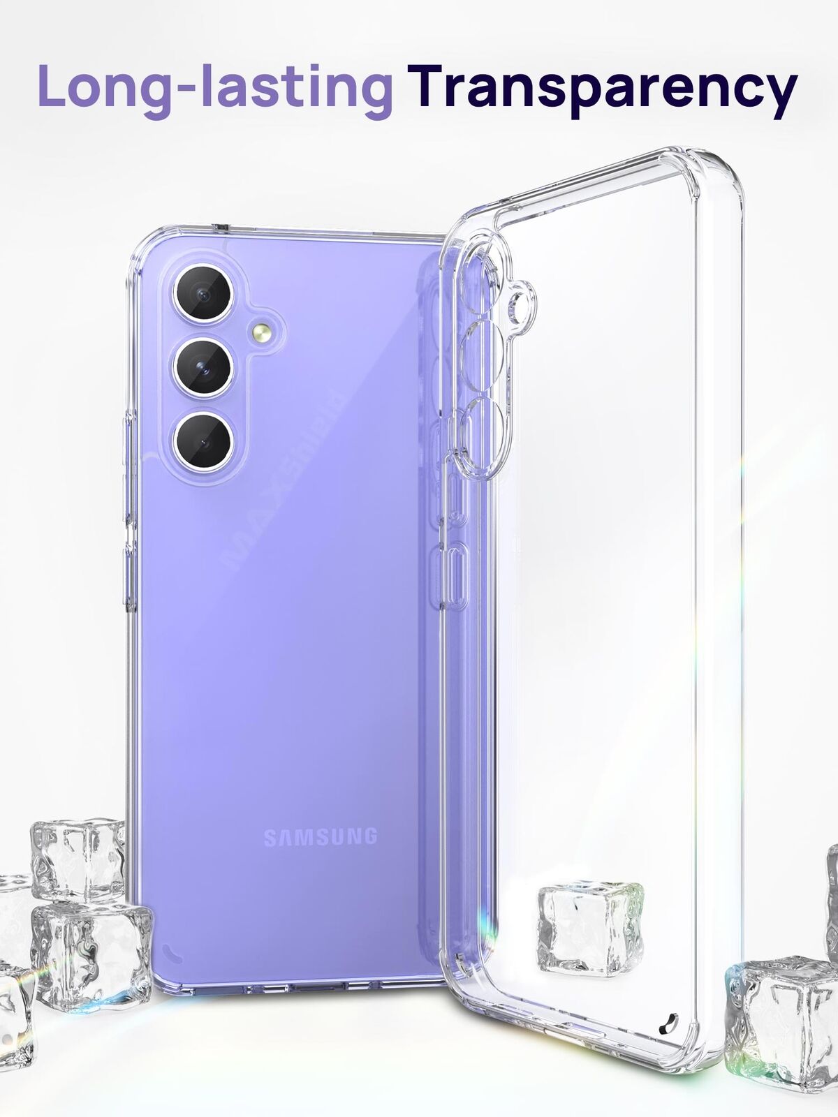 For Samsung Galaxy A05S 4G Case Shockproof Clear Slim Cover
