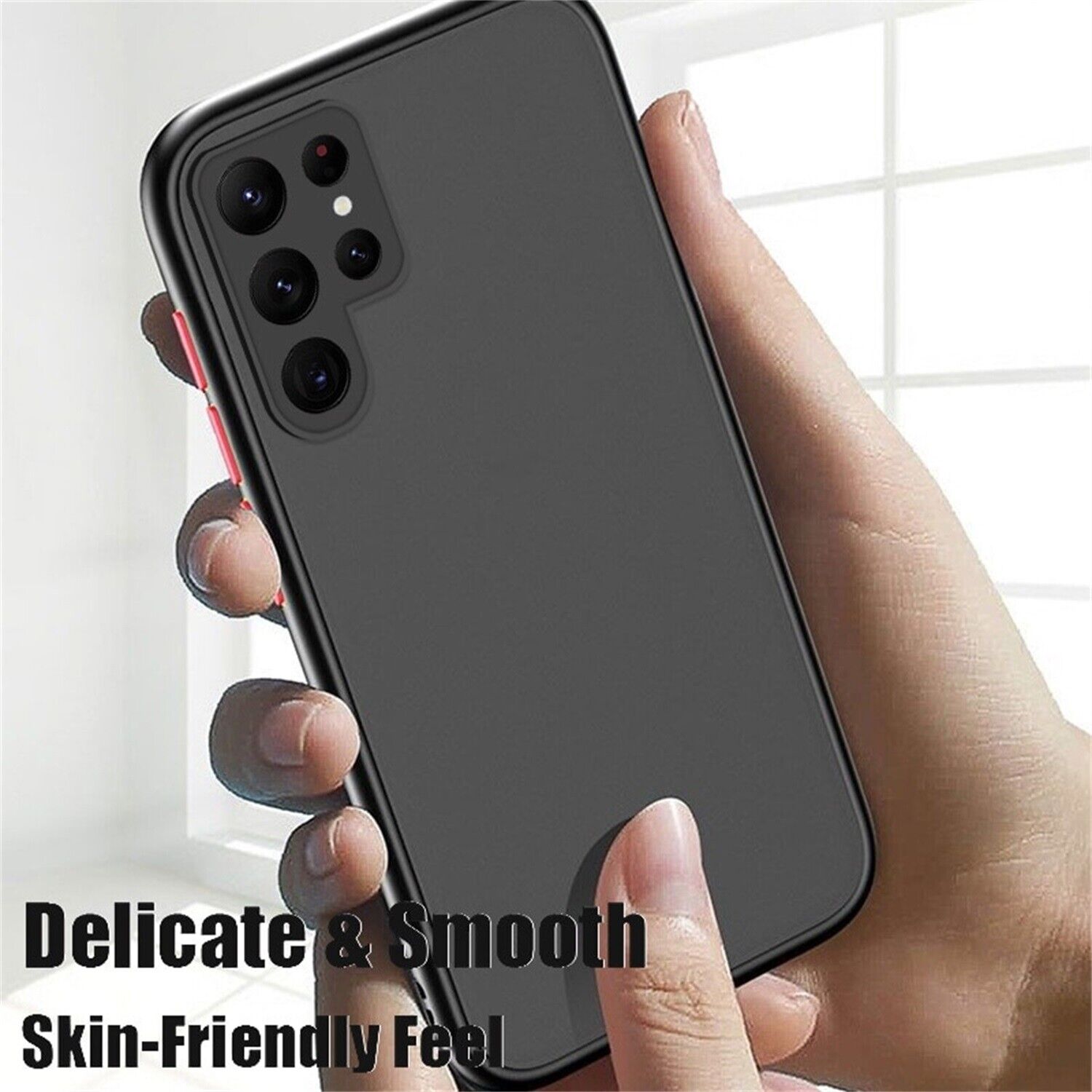 For Samsung S24 Ultra Plus Case Shockproof Armor Matte Bumper