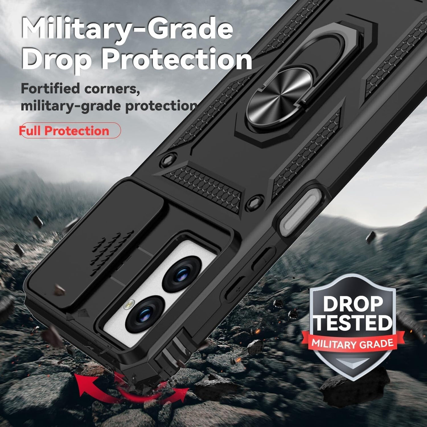 For Google Pixel 10 /10 Pro/10 Pro XL Case Rugged Shockproof Heavy Duty Ring Cover