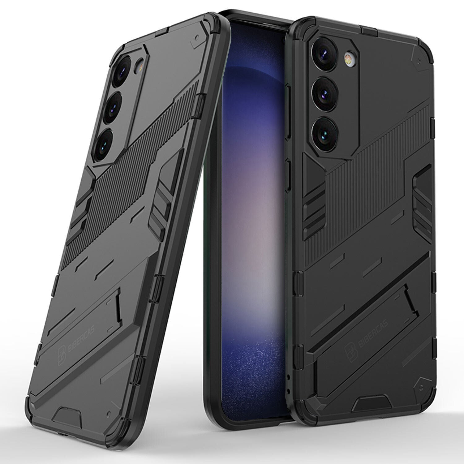 For Samsung S24 Ultra Plus 5G Case Shockproof Heavy Duty Stand Cover