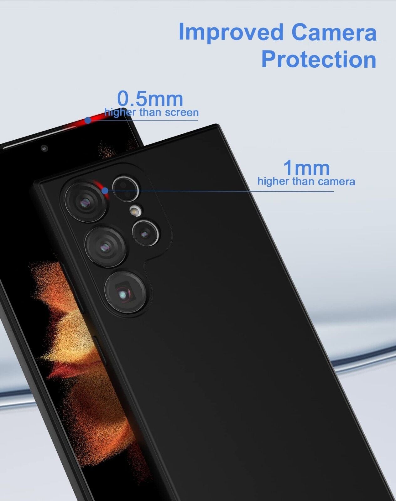 For Samsung Galaxy S23 FE 5G Case Silicone Shockproof Cover