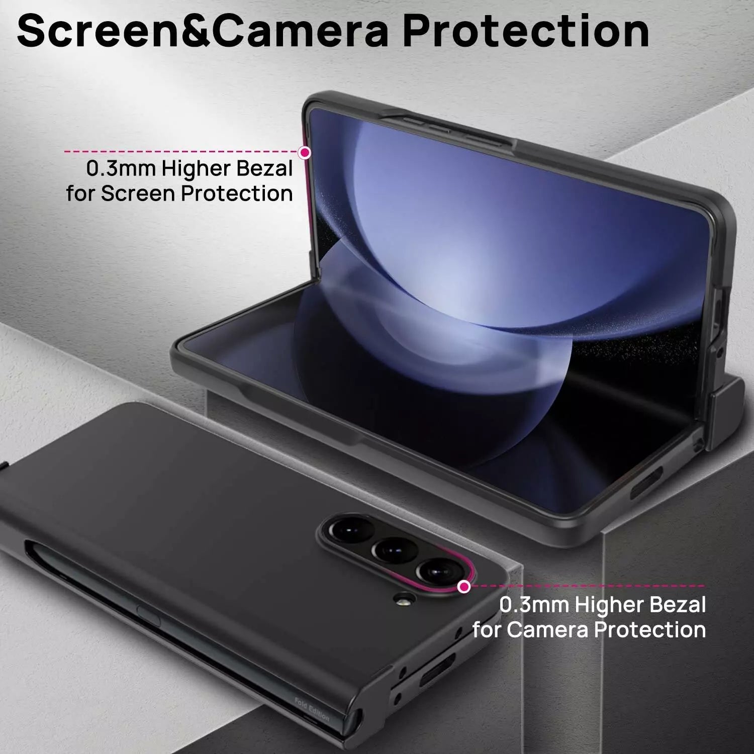 For Samsung Galaxy Z Fold 6 Flip6 Case Shockproof Rugged Holder Cover