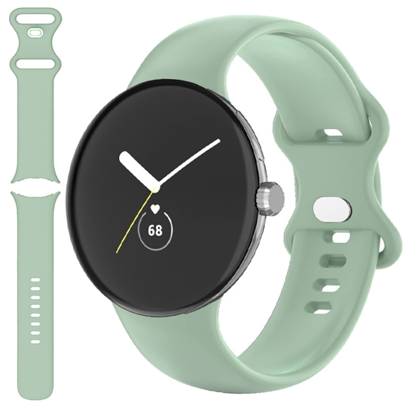 For Google Pixel Watch 2 Band Strap Replacement Soft Silicone Sport Wristband