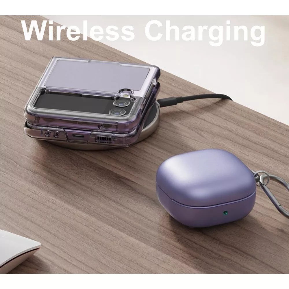 For Samsung Galaxy Z Flip 6 Hard Case Slim Clear Cover With Ring Holder