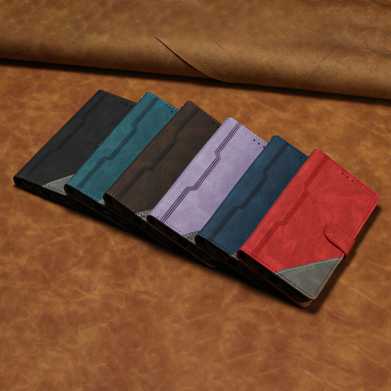 For Motorola Edge 30 40 Moto G84 G54 5G E13 Case Wallet Leather Card Flip Cover