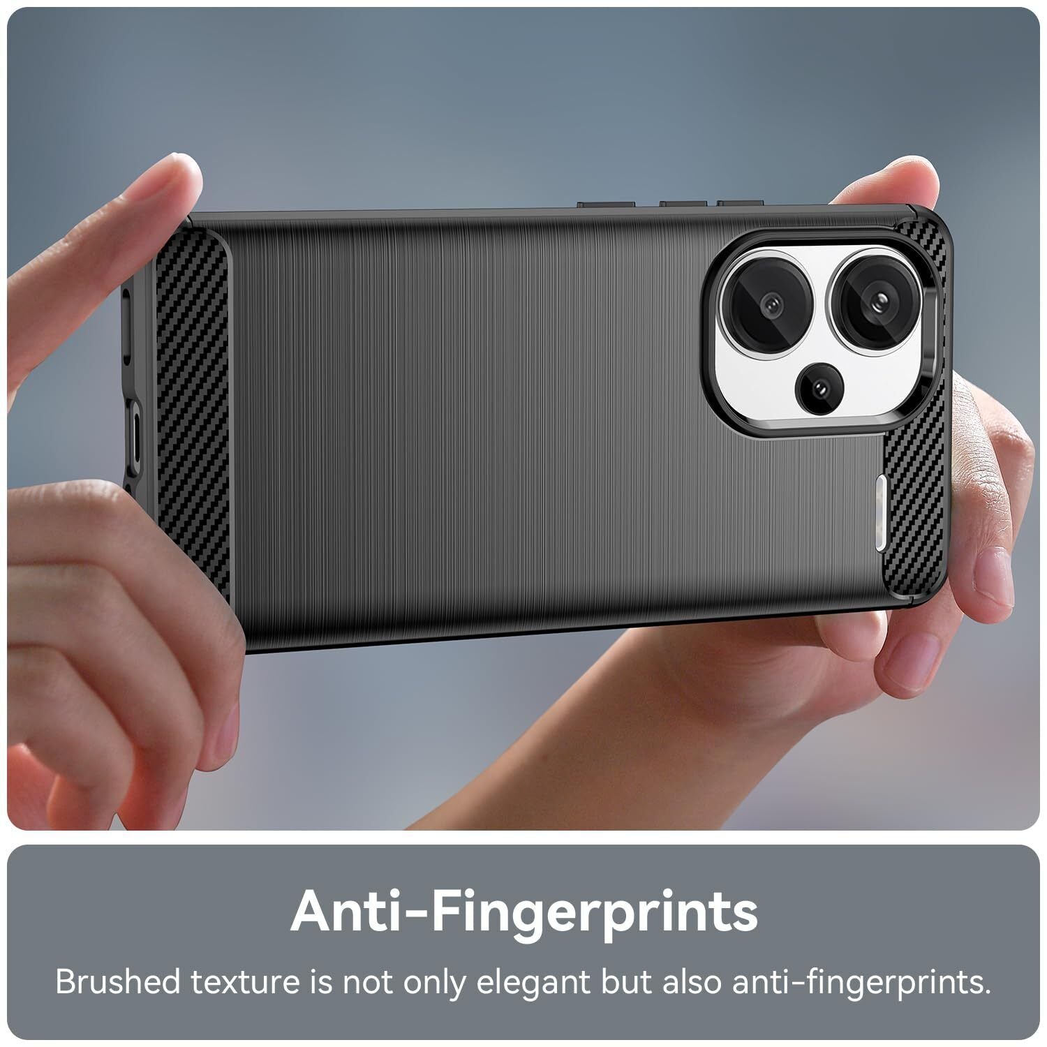 For Xiaomi Redmi 13C 12 Note 13 Pro+ 5G Case Shockproof Rugged Soft Case Cover