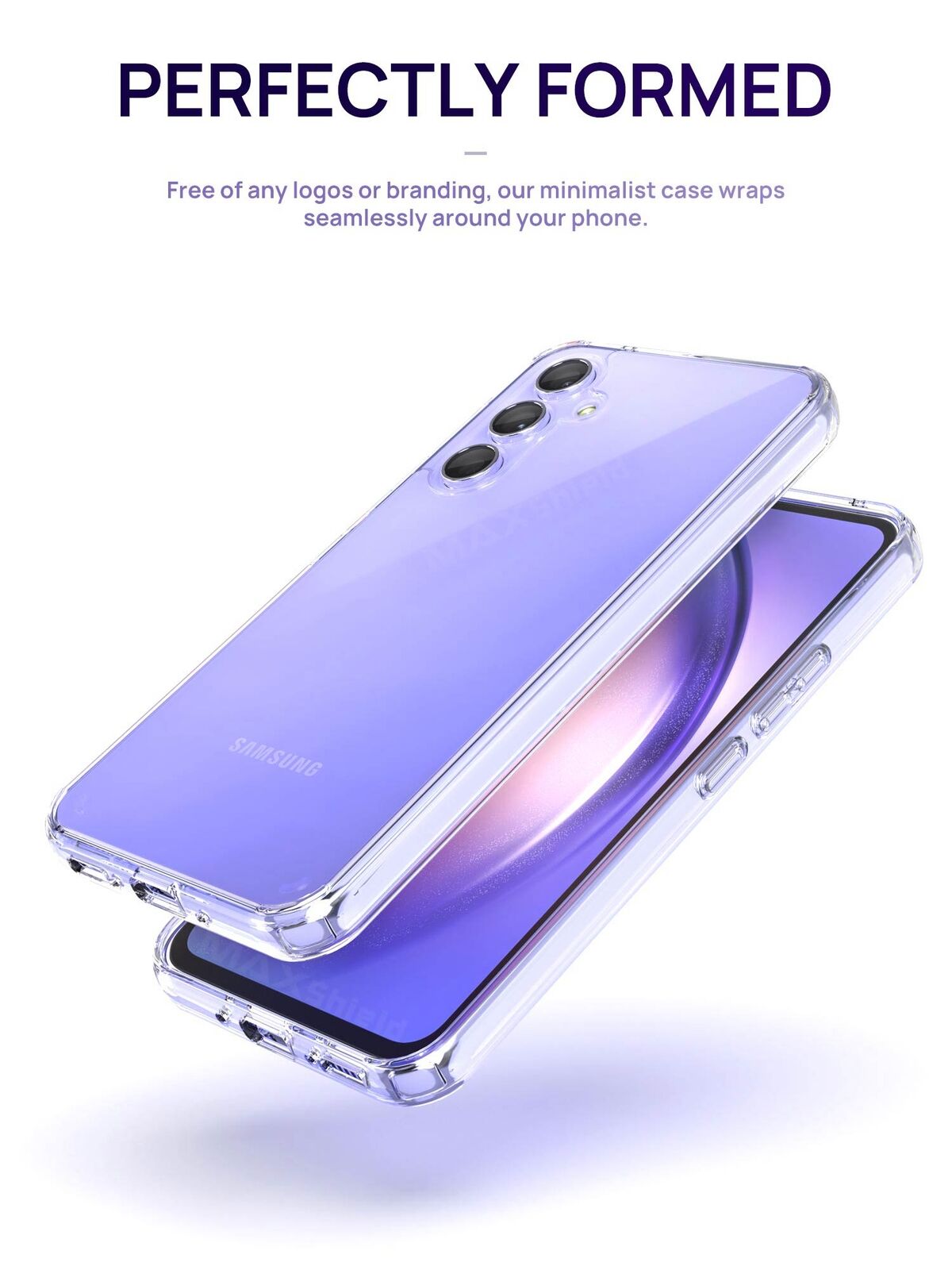 For Samsung Galaxy A05S 4G Case Shockproof Clear Slim Cover