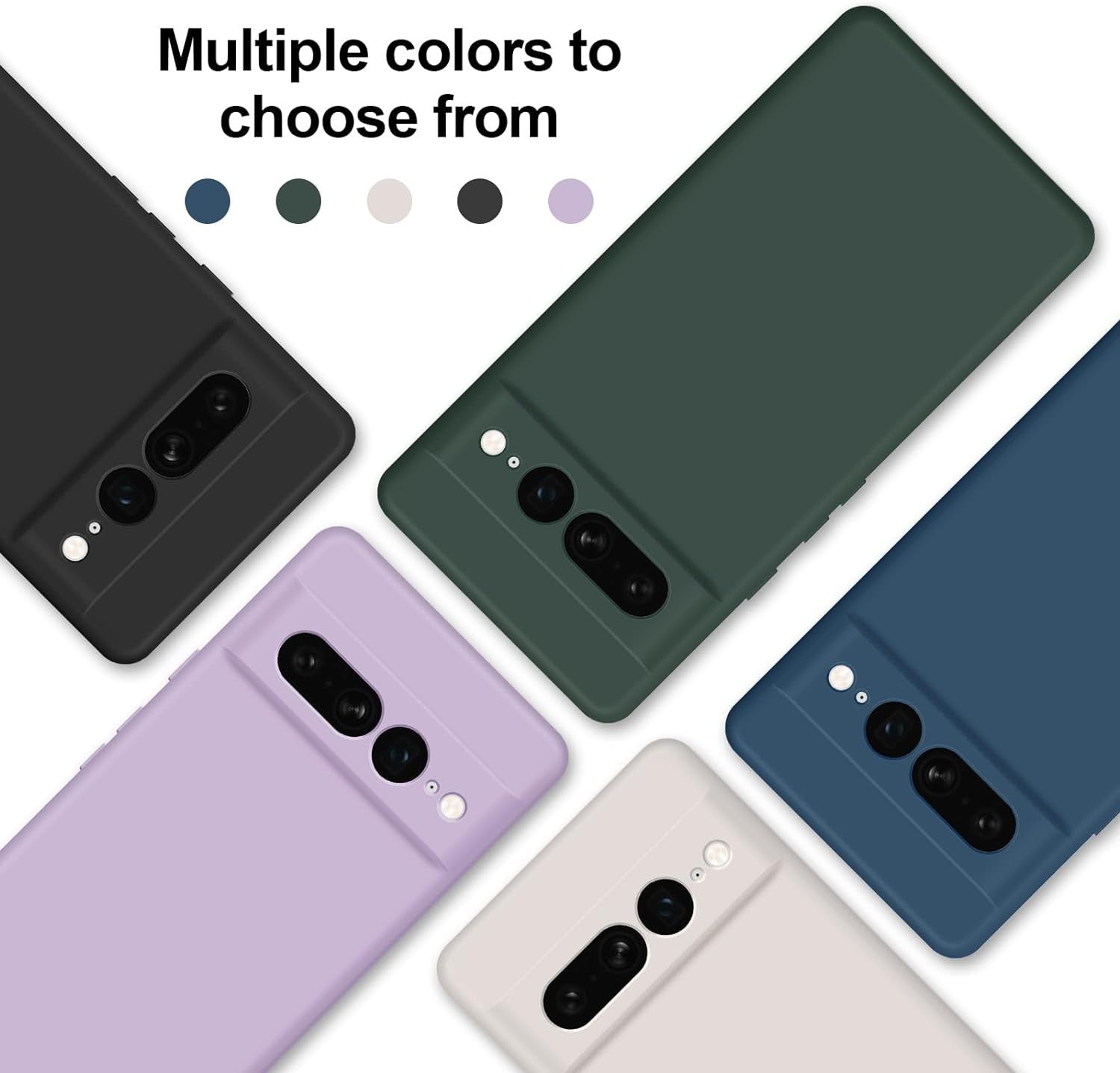 For Google Pixel 10 Pro XL Case Silicone Soft Shcokproof Case Cover