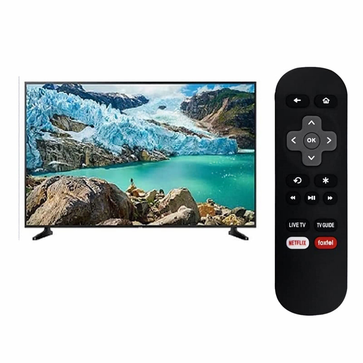 Replacement Remote Contro For Roku 7 6 5 4 3 2 1 Express Telstra TV With Netflix