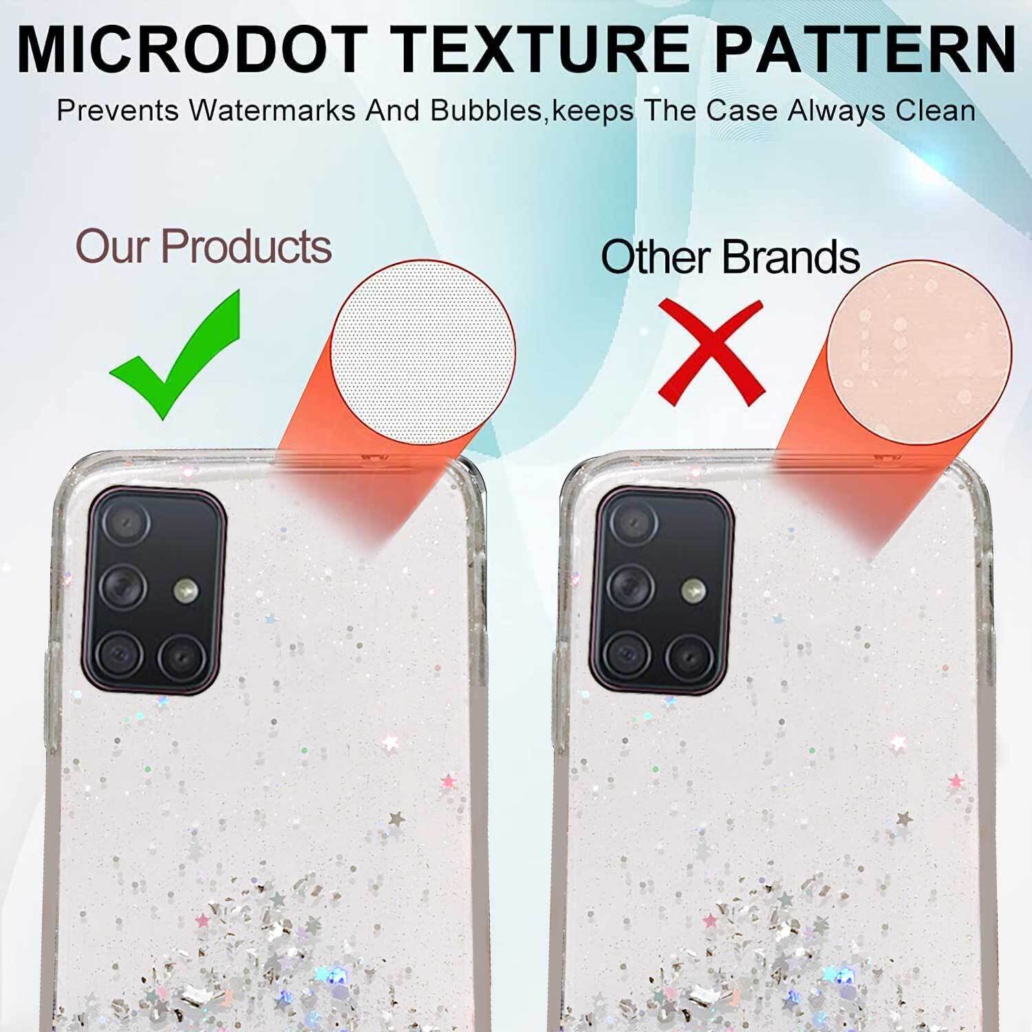 For Samsung S24 Plus Ultra Clear Case Shockproof Bling Cover