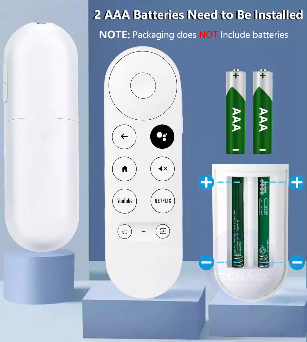 For Chromecast 4K Google TV Voice Bluetooth IR Remote Control G9N9N GZRNL AU