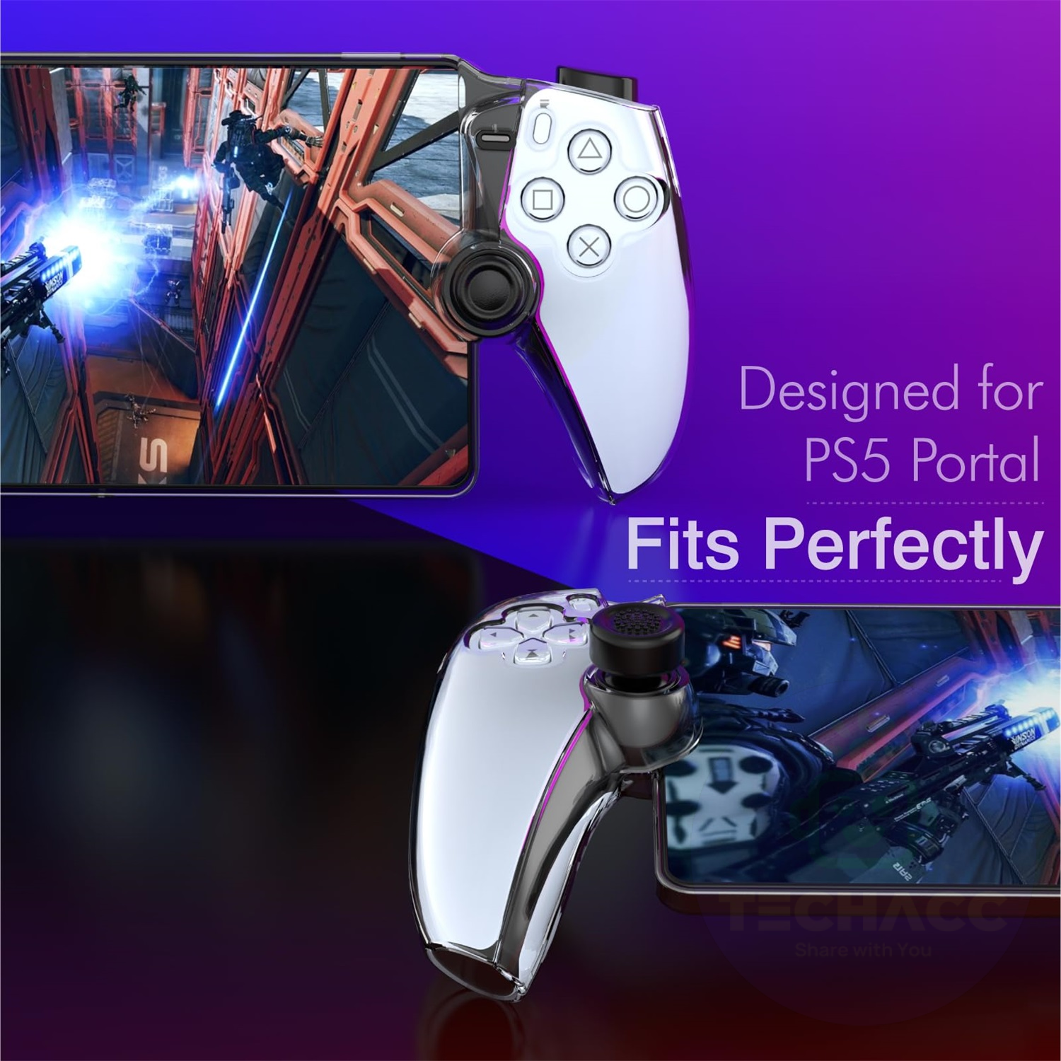 For Sony PS5 PlayStation Portal Remote Player Case Game Console Protective Cover