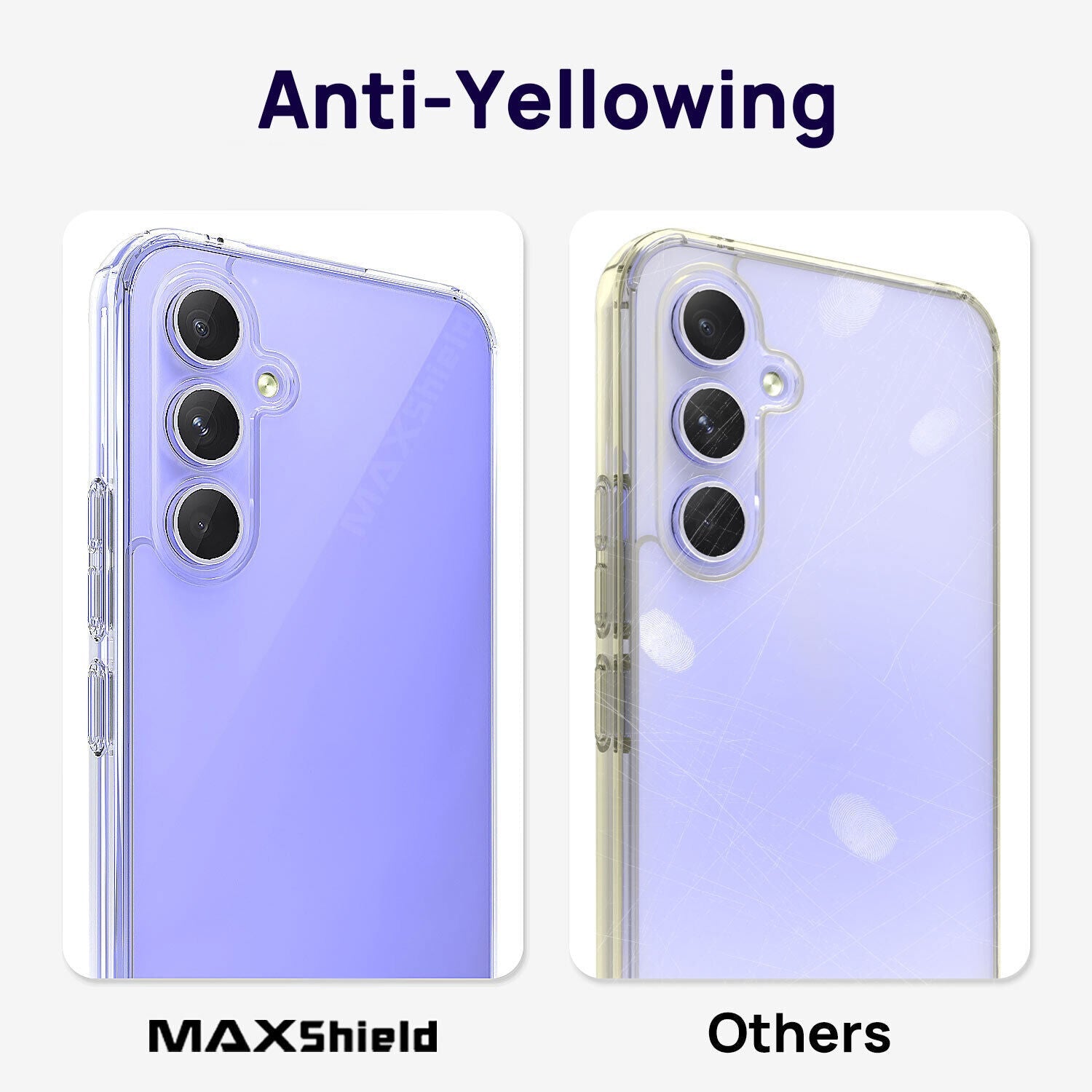 For Samsung Galaxy A05S 4G Case Shockproof Clear Slim Cover