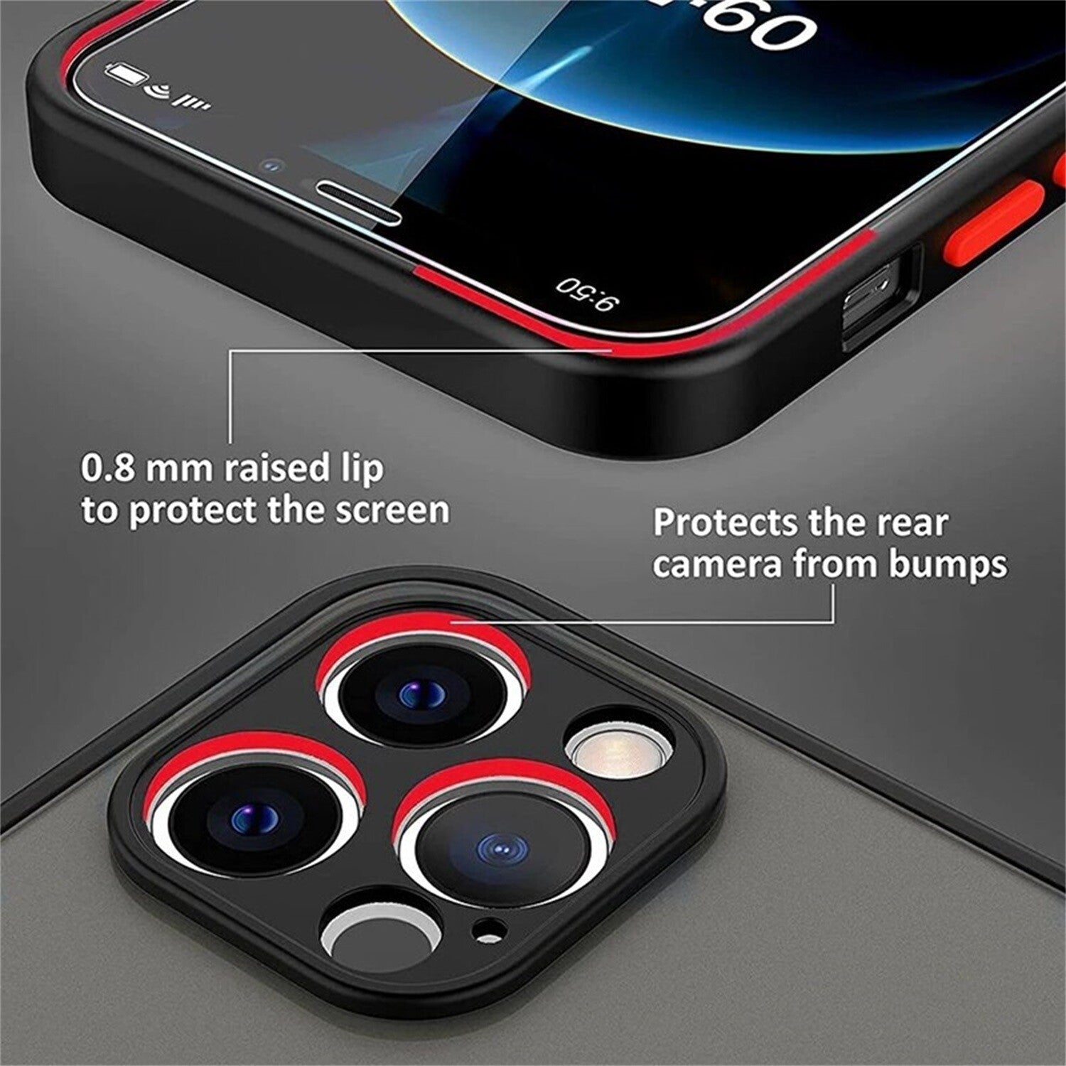 Shockproof Armor Magnetic Matte Case Cover For iPhone 17 Pro Max Air