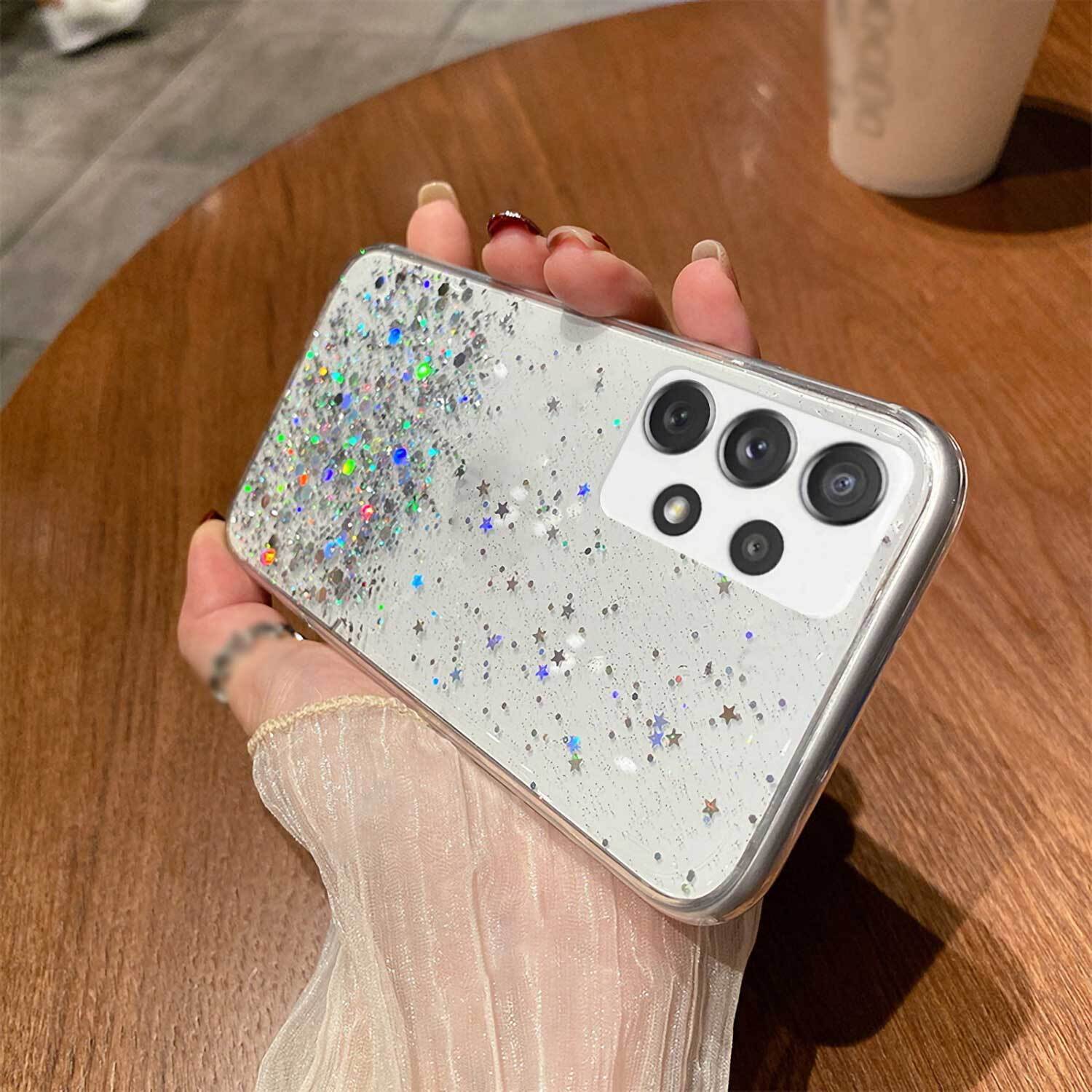 For Samsung S24 Plus Ultra Clear Case Shockproof Bling Cover