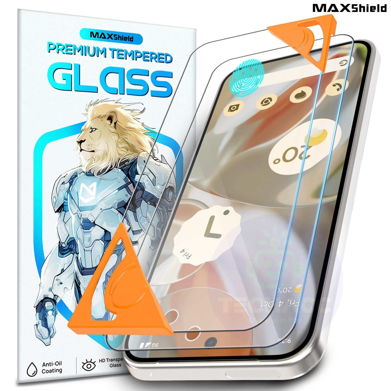 2x For Google Pixel 10 Pro XL Tempered Glass Privacy Screen Protector