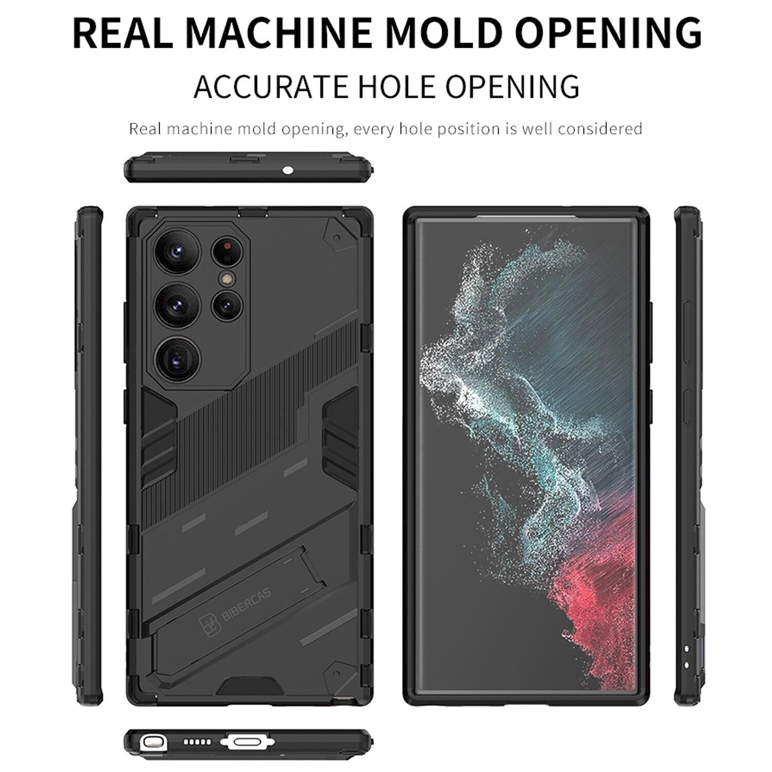 For Samsung S24 Ultra Plus 5G Case Shockproof Heavy Duty Stand Cover