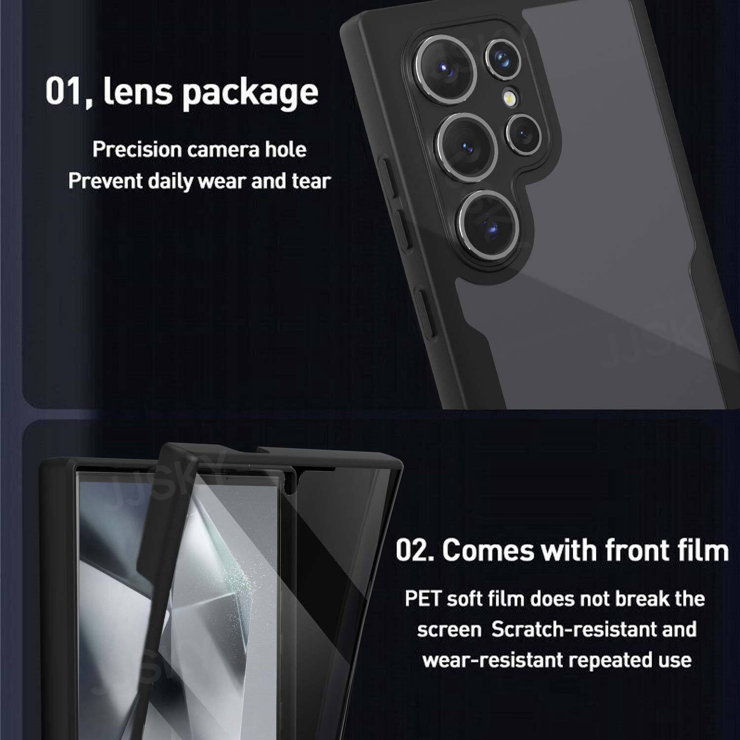 For Samsung Galaxy A35 A55 A34 A53 A15 5G Shockproof Rugged 360 Full Body Case