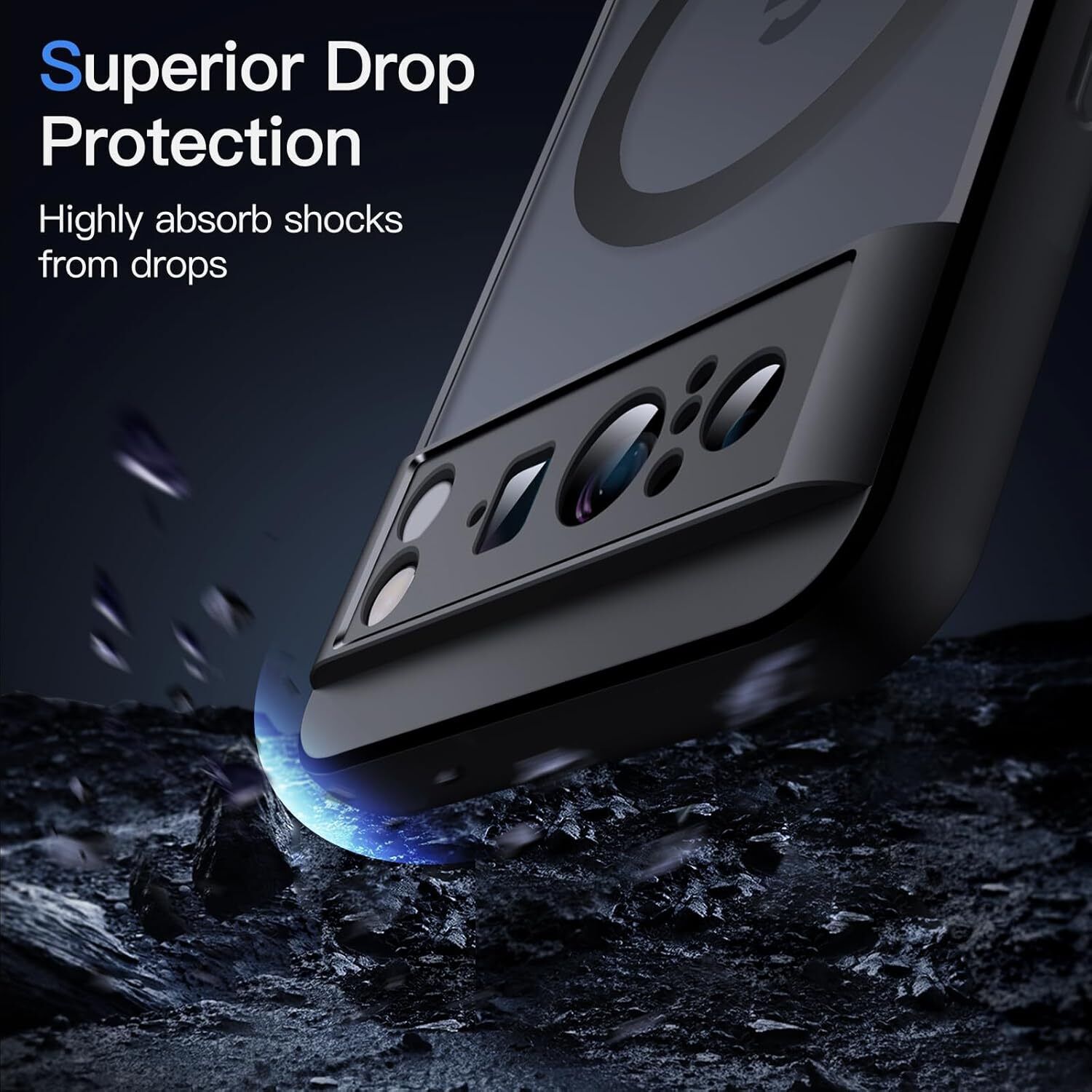 For Google Pixel 9 Pro Case Magsafe Magnetic Shockproof Matte Cover