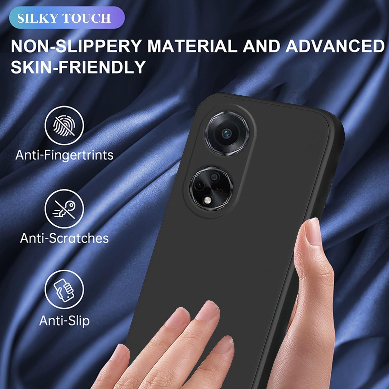 For OPPO Reno 11F 5G Case Rugged Shockproof Silicone Cover