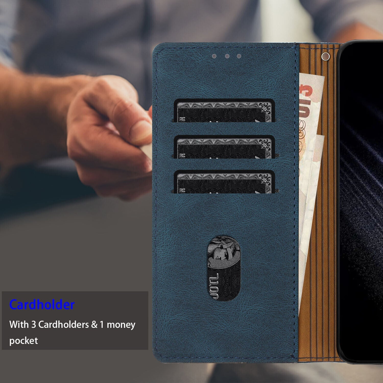 For Motorola Edge 30 40 Moto G84 G54 5G E13 Case Wallet Leather Card Flip Cover