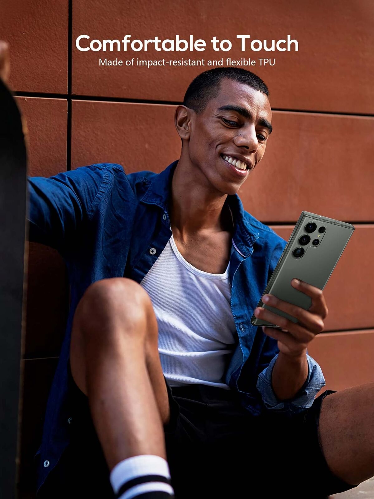 For Samsung Galaxy S24 Ultra Plus 5G Case Clear Shockproof Slim Cover