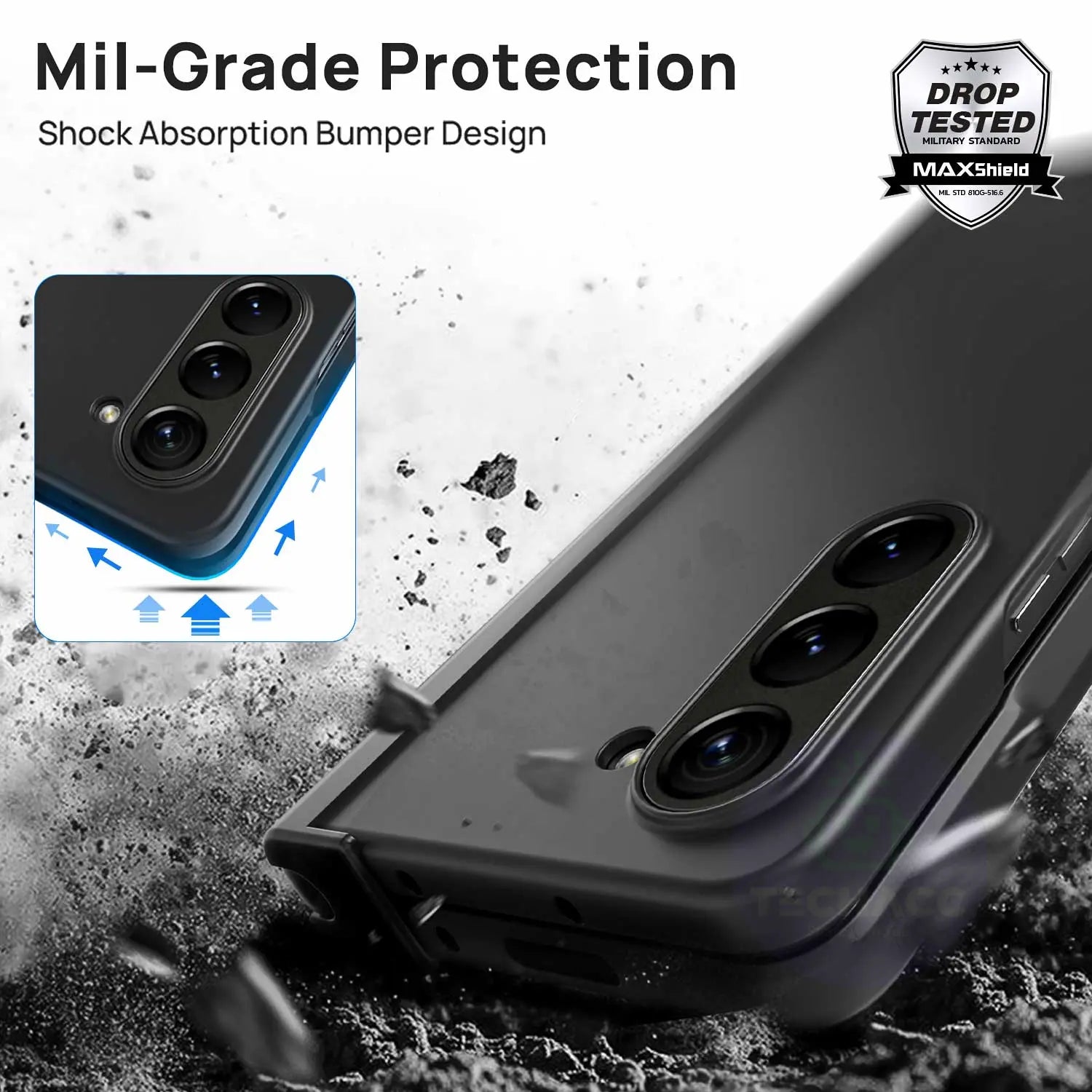 For Samsung Galaxy Z Fold 6 Flip6 Case Shockproof Rugged Holder Cover