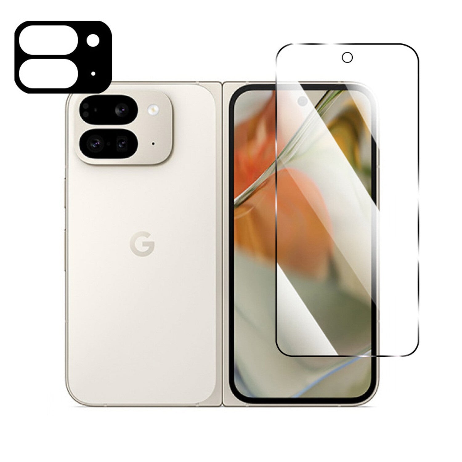 For Google Pixel 10 Pro Fold Hydrogel Tempered Glass Screen Camera Protector