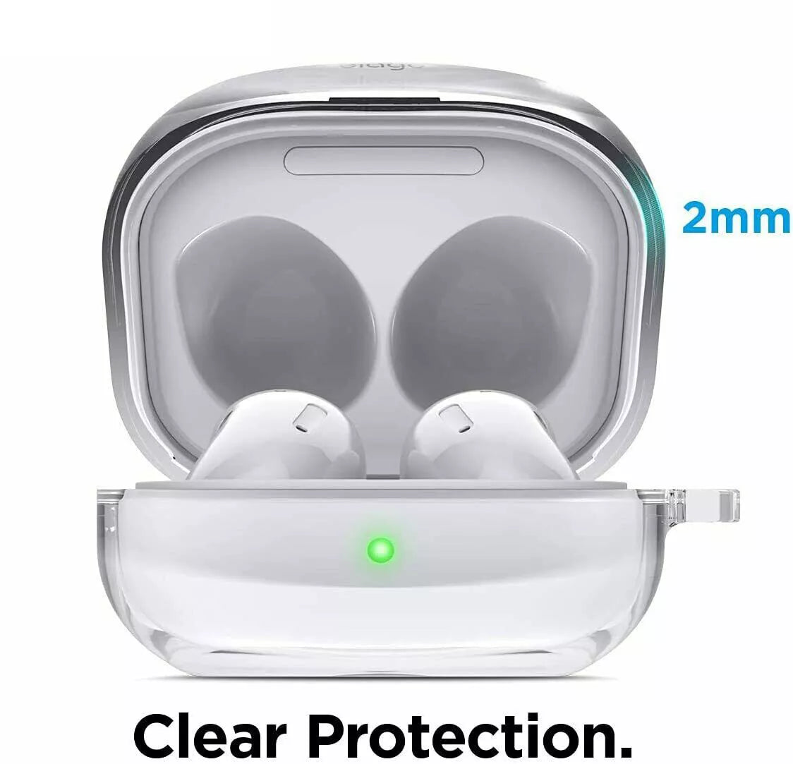 Clear Protective Cover Case For Samsung Galaxy Buds 3 Pro Live FE Earbuds