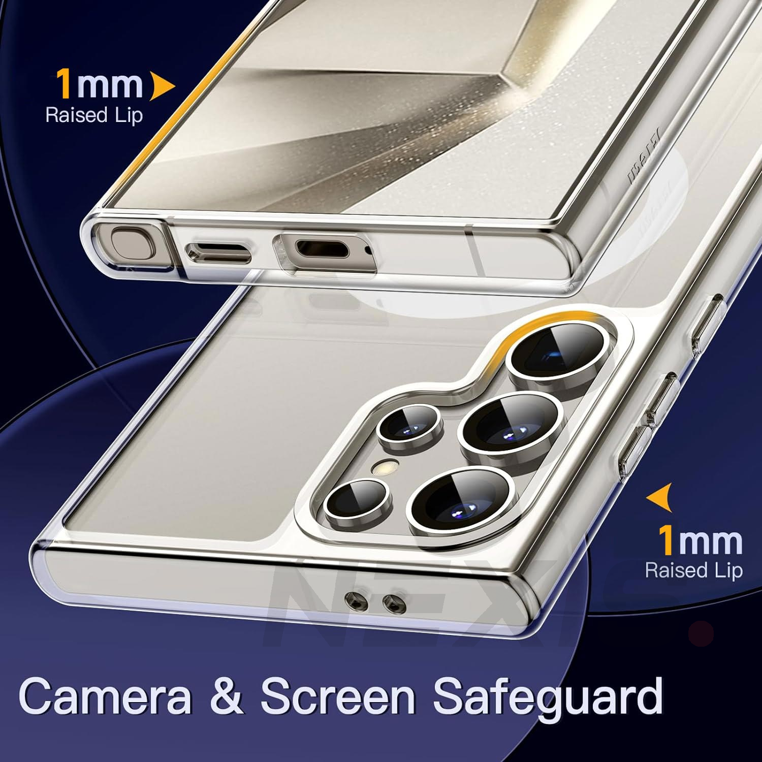 For Samsung Galaxy S25 Series Clear Shockproof Magnetic Case - detail image 6