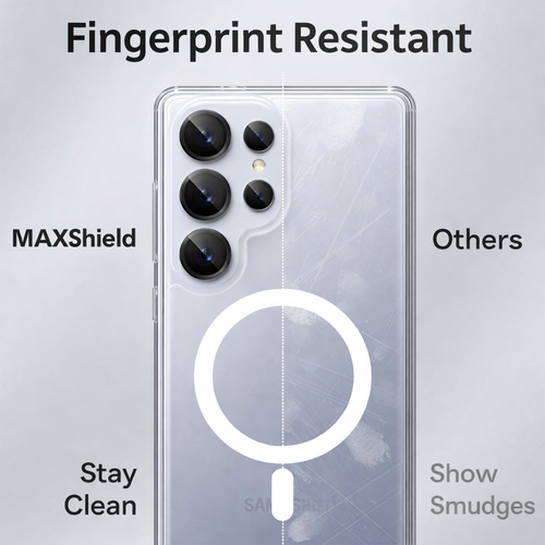 For Samsung Galaxy S25 Series Clear Shockproof Magnetic Case - detail image 8