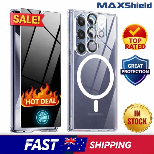 For Samsung Galaxy S26 Series Clear Shockproof Magnetic Case - detail image 2