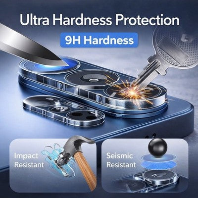 2-Pack For Samsung Galaxy S26 Series Glass Camera Lens Protector - detail image 5