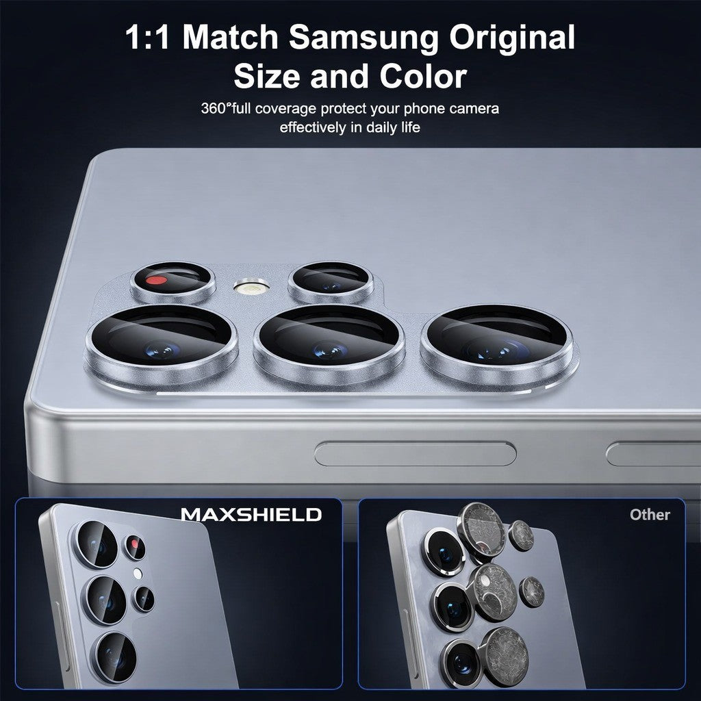 MAXSHIELD For Samsung Galaxy S26 Series Metal Camera Lens Protector - detail image 5