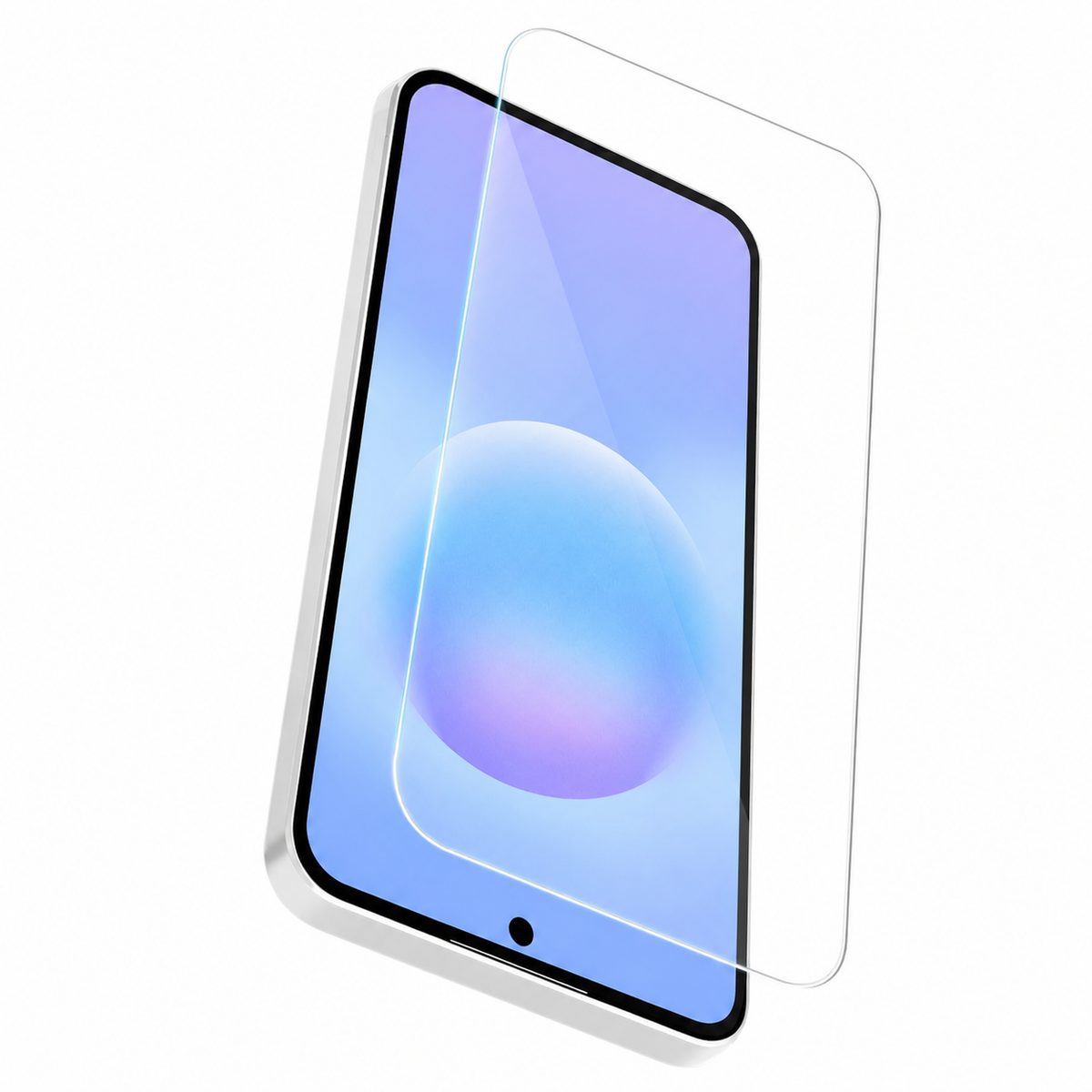 For Samsung Galaxy A16 A17 A26 A27 A36 A37 A56 A57 Tempered Glass Screen Protector – clean white background main image
