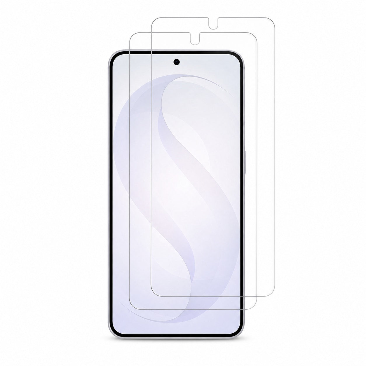 2-Pack Samsung Galaxy S25 Series Tempered Glass Screen Protector - main image
