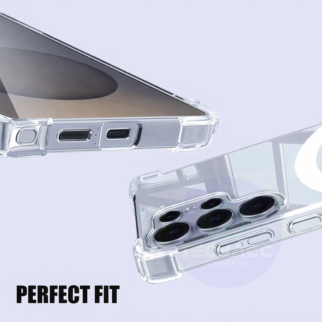 For Samsung Galaxy S25 Series Shockproof Bumper Clear Case - detail image 7