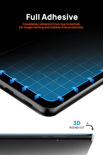 Tempered Glass Screen Protector & Camera Lens Protector for Samsung Galaxy S25 Series - image 5