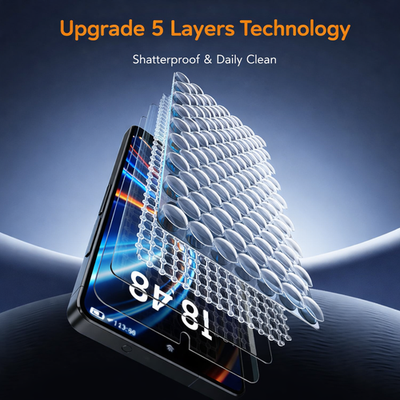 Tempered Glass Screen Protector & Camera Lens Protector for Samsung Galaxy S25 Series - image 9