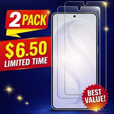 2-Pack Samsung Galaxy S26 Series Tempered Glass Screen Protector - detail image 2
