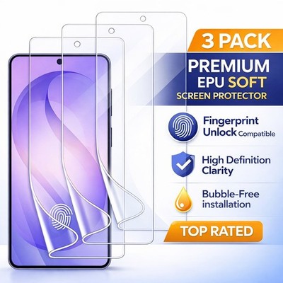 3-Pack For Samsung Galaxy S26 Series Hydrogel Screen Protector - detail image 2