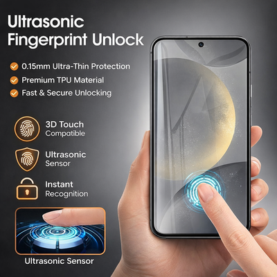 3-Pack For Samsung Galaxy S26 Series Hydrogel Screen Protector - detail image 4