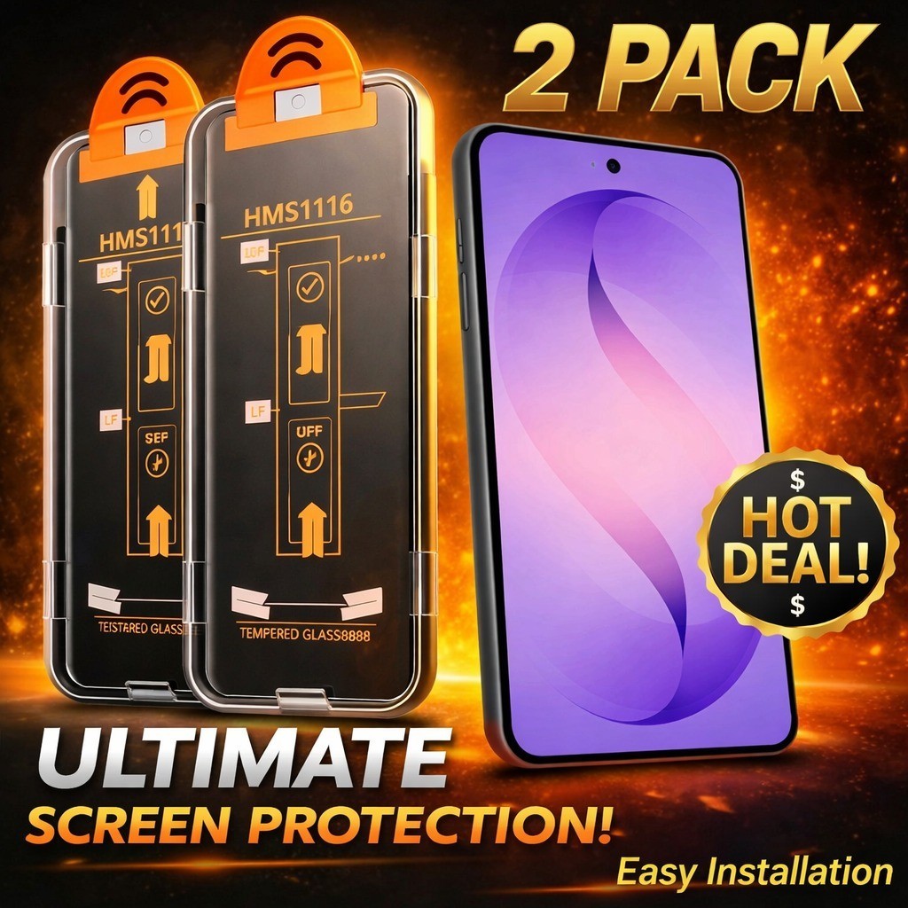 Samsung Galaxy S26 Series Clear & Privacy Tempered Glass Screen Protector - detail image 2